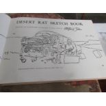 A Desert Rat Sketch book by Clifford Saber