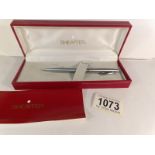 A boxed Sheaffer pen