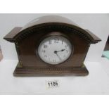 A mantel clock