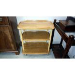 An Ercol 3 tier tea trolley