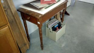 A single drawer side table