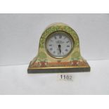 A Royal Worcester 'Versailles' boudoir clock