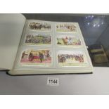 A good album of 300 Liebig cards, military, natural history, angling, aircraft,