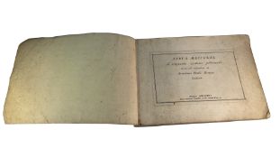 An 1817 book 'Giovanni Scudellari' with fine engraaved plates