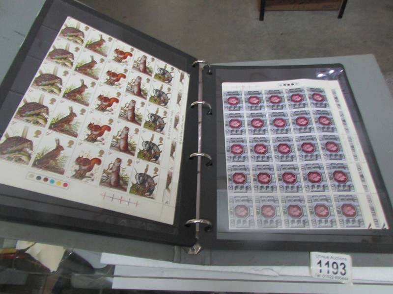 An album of GB mint stamps, pairs, - Image 10 of 10