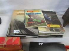 A quantity of Hornby Triang 1970's railway catalogues and books