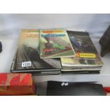 A quantity of Hornby Triang 1970's railway catalogues and books