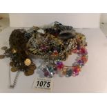 A large quantity of good fashion necklaces,
