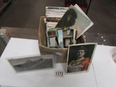 A box of in excess of 200 postcards including greeting, humour, fantasy,