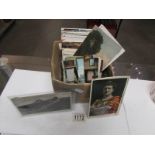 A box of in excess of 200 postcards including greeting, humour, fantasy,