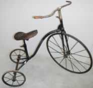 A Victorian child's tricycle