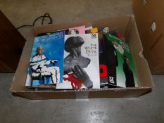 A box of National Theatre magazines etc