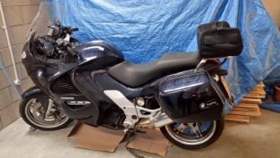 A BMW 2003 K1200 GT motor cycle, MOT expired 2010, dry stored since, mileage believed correct,