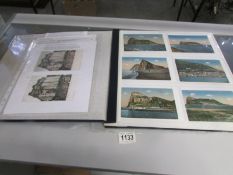 An album of 191 coloured view picture postcards of Gibraltar published by V B Cumbo