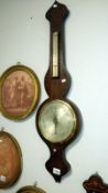 A Victorian mahogany barometer