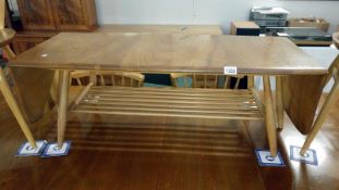 An Ercol drop side coffee table