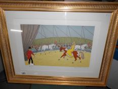 A signed limited edition 3452 French artist's proof lithograph initialled EA for 'Epreuve