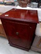 A mahogany cabinet