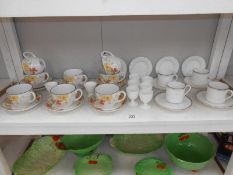 A Wedgwood tea set, A Royal Doulton tea set, a quantity of Wedgwood, Coalport,