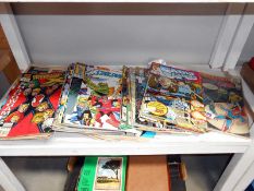 A collection of Marvel, DC, Action Force comics etc including Batman, Cable,