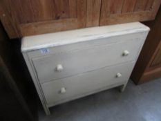 A 2 drawer chest