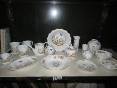 7 pieces of Aynsley china