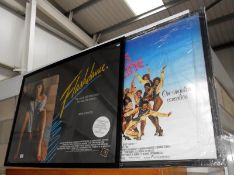 2 film posters 'A Chorus Line' and 'Flashdance'