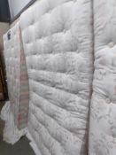 A 4ft divan bed with mattress
