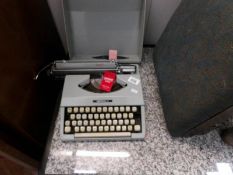 An Imperial portable typewriter