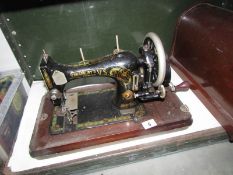 A Vintage Bradbury's VS sewing machine