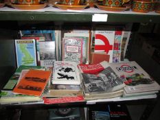 A quantity of military and transport magazines and books including London Transport, Southdown,