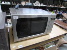 A Panasonic microwave oven