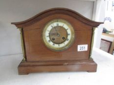 A mantel clock