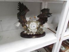 A Juliana golden eagle clock