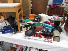A large quantity of photographic items