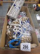 A mixed lot of costume jewellery