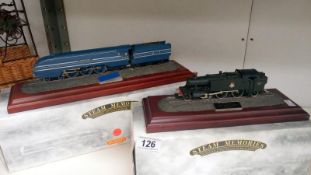 2 Country Artist's model steam locomotives - LMS Streamline Princess Coronation Class "Princess