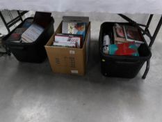 3 boxes of books including political, law,