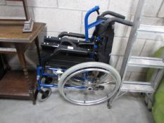 A wheel chair