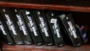 A quantity of Star Wars fact files