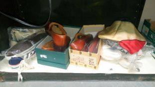 4 pairs of vintage sports shoes a/f, A pair of Barker shoes,