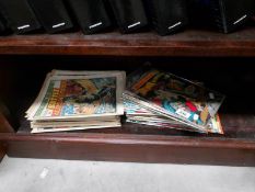 A quantity of comics including Batman