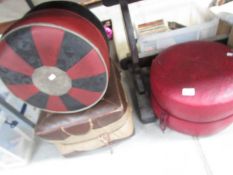 3 vintage pouffe's