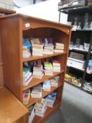 A teak book case