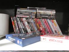 A quantity of DVD's