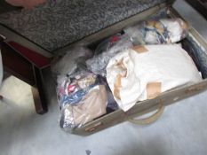 A suitcase and contents