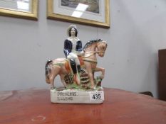 A contemporary Staffordshire figure,