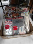 Approximately 20 packs of reproduction 20th century historic memorabilia including Titanic, WW1,