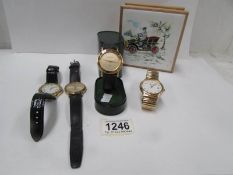 2 Lichfield designer wrist watches and 2 others