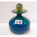 An art glass scent bottle